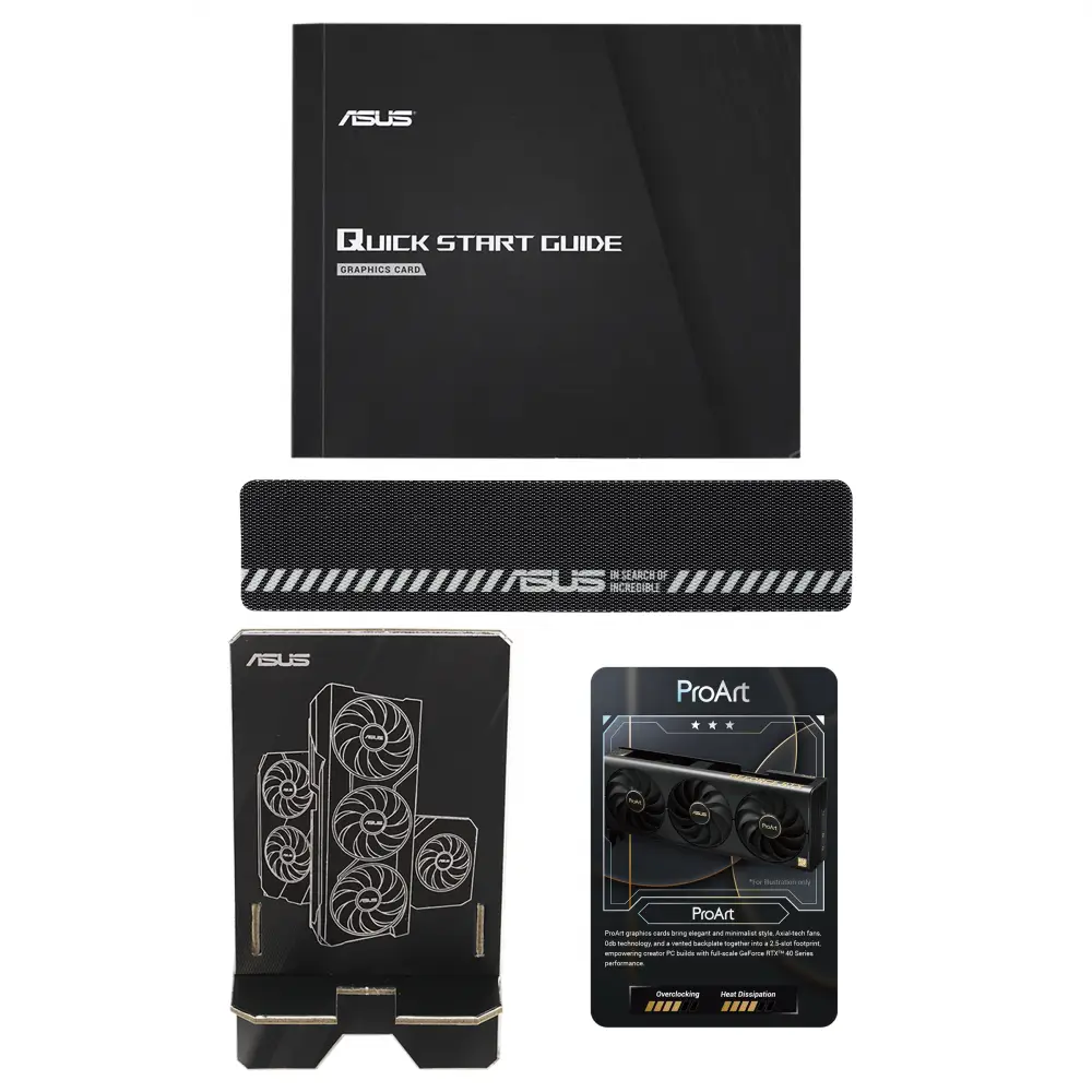 Видео карта ASUS ProArt GeForce RTX 4060 OC edition 8GB GDDR6 - 90YV0JM0-M0NA00