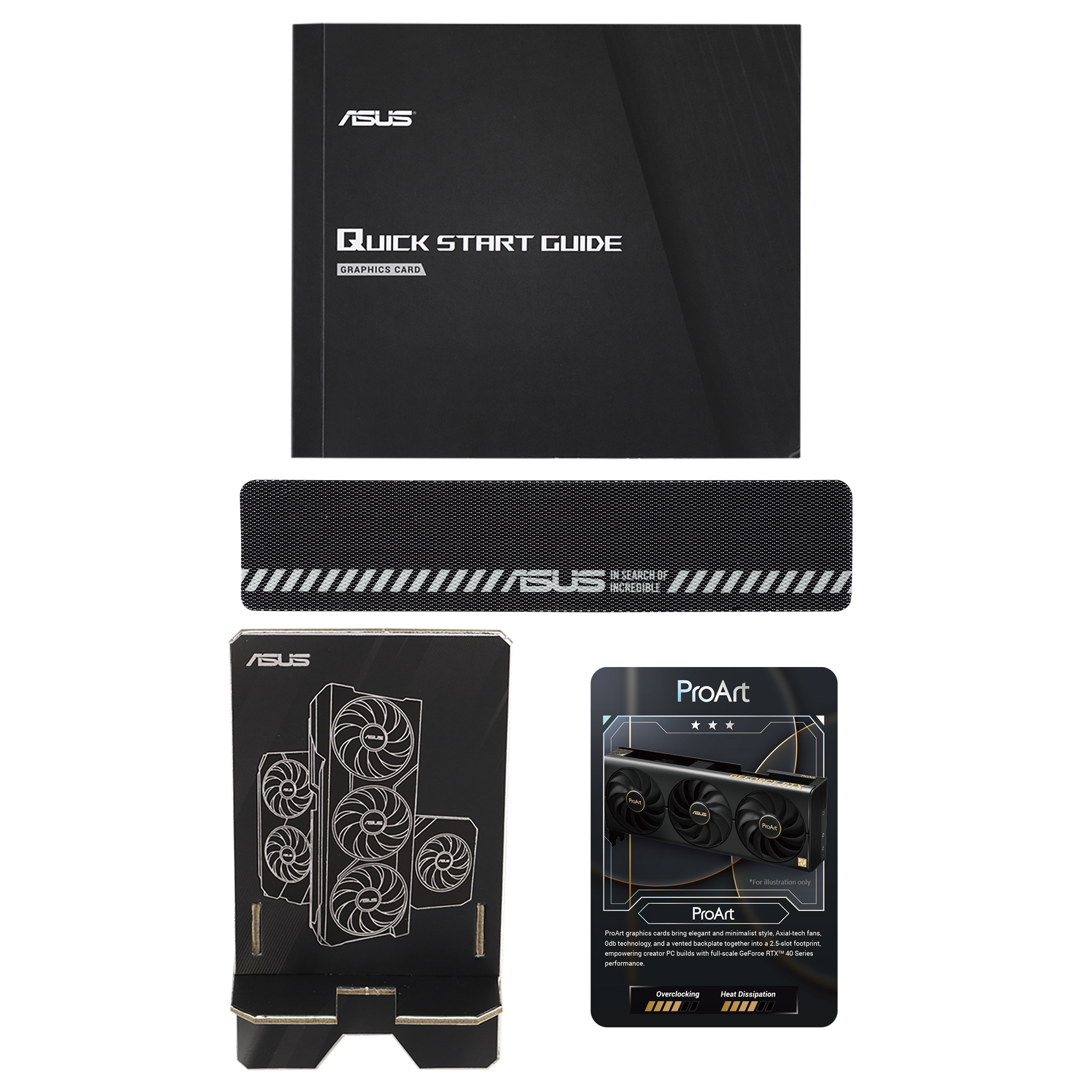 Видео карта ASUS ProArt GeForce RTX 4060 OC edition 8GB GDDR6 - 90YV0JM0-M0NA00