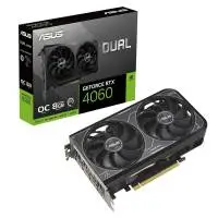 Видео карта ASUS Dual GeForce RTX 4060 V2 OC Edition 8GB GDDR6 - 90YV0JC4-M0NA00