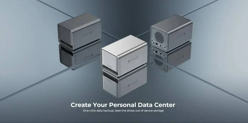 Orico NAS устройство Personal Cloud Storage MetaCube - TS200-EU-GY-BP