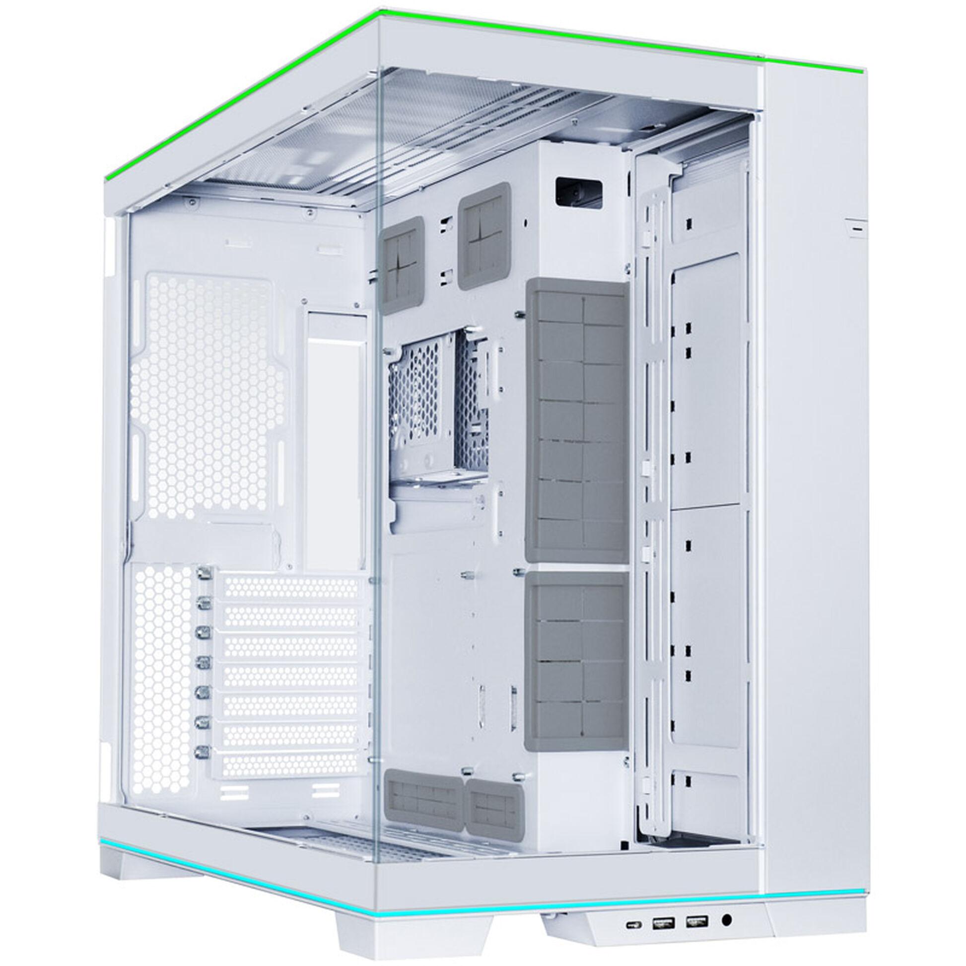 Кутия Lian Li PC-O11 Dynamic EVO RGB Mid-Tower Tempered Glass White