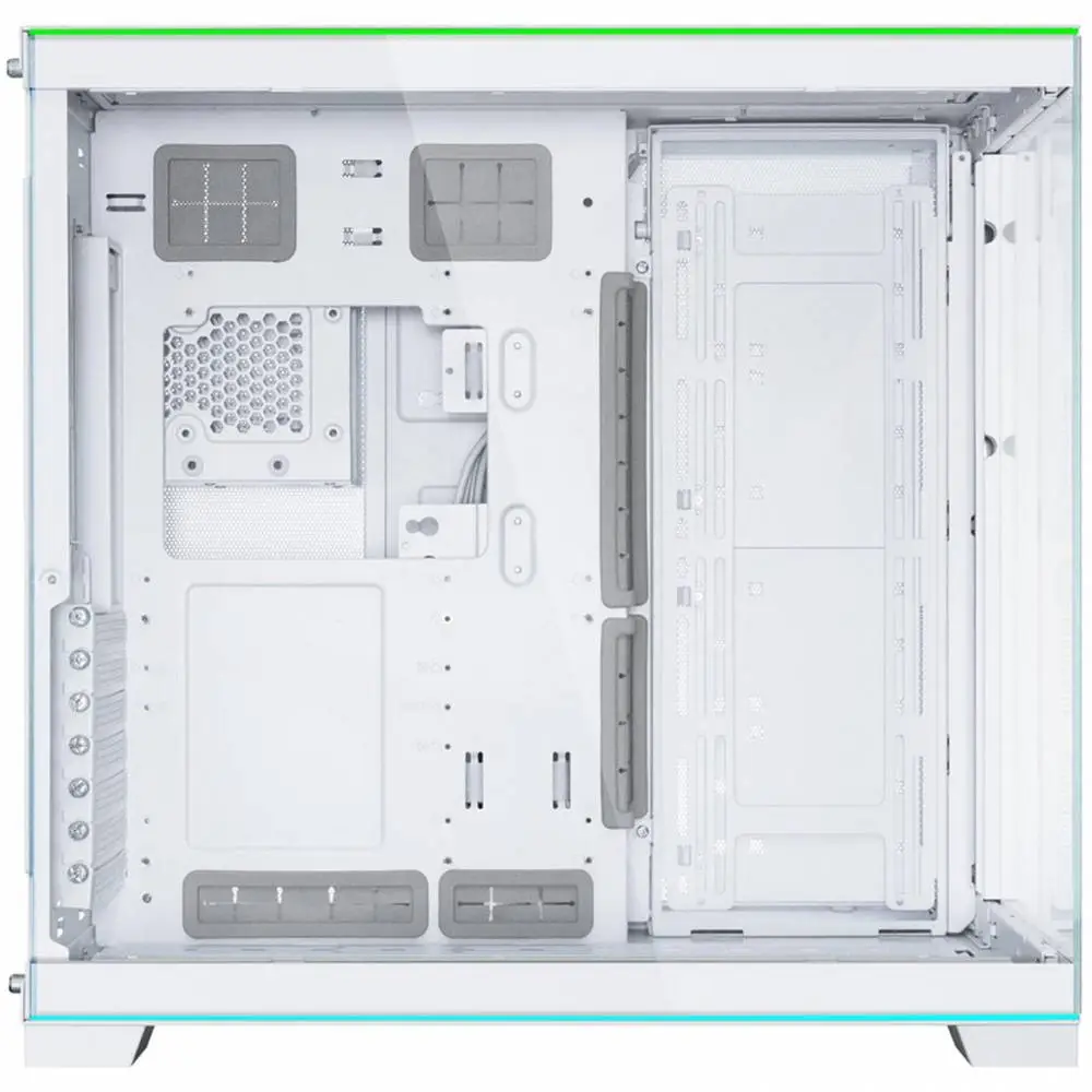 Кутия Lian Li PC-O11 Dynamic EVO RGB Mid-Tower Tempered Glass White