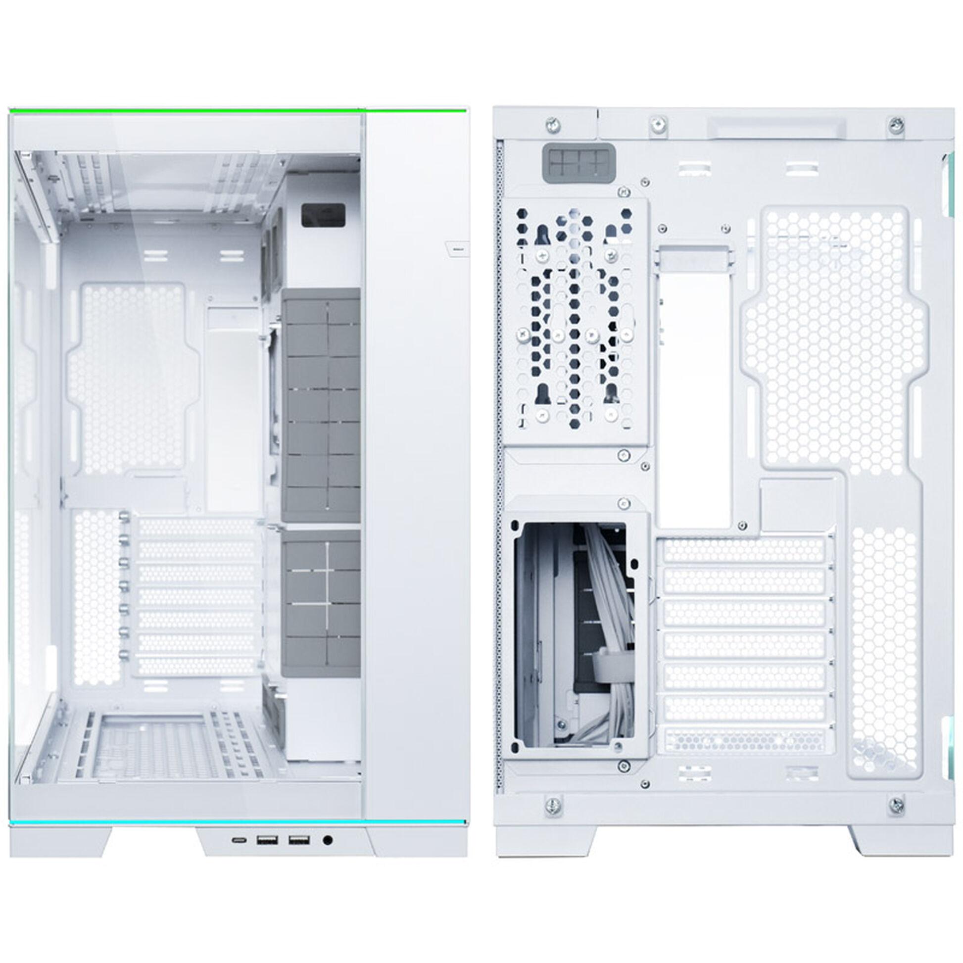 Кутия Lian Li PC-O11 Dynamic EVO RGB Mid-Tower Tempered Glass White