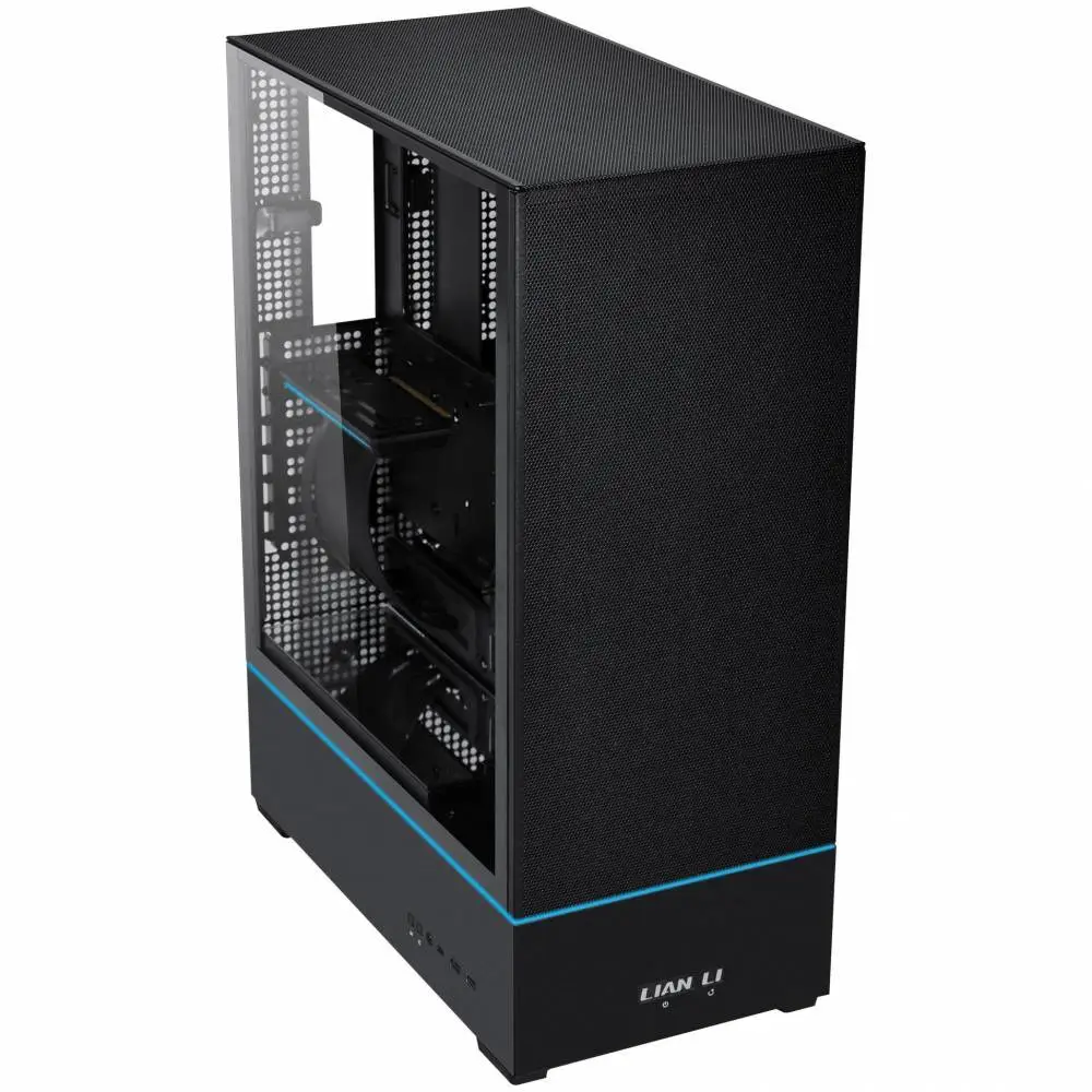 Кутия Lian-Li SUP01X Mid-Tower Tempered Glass Black