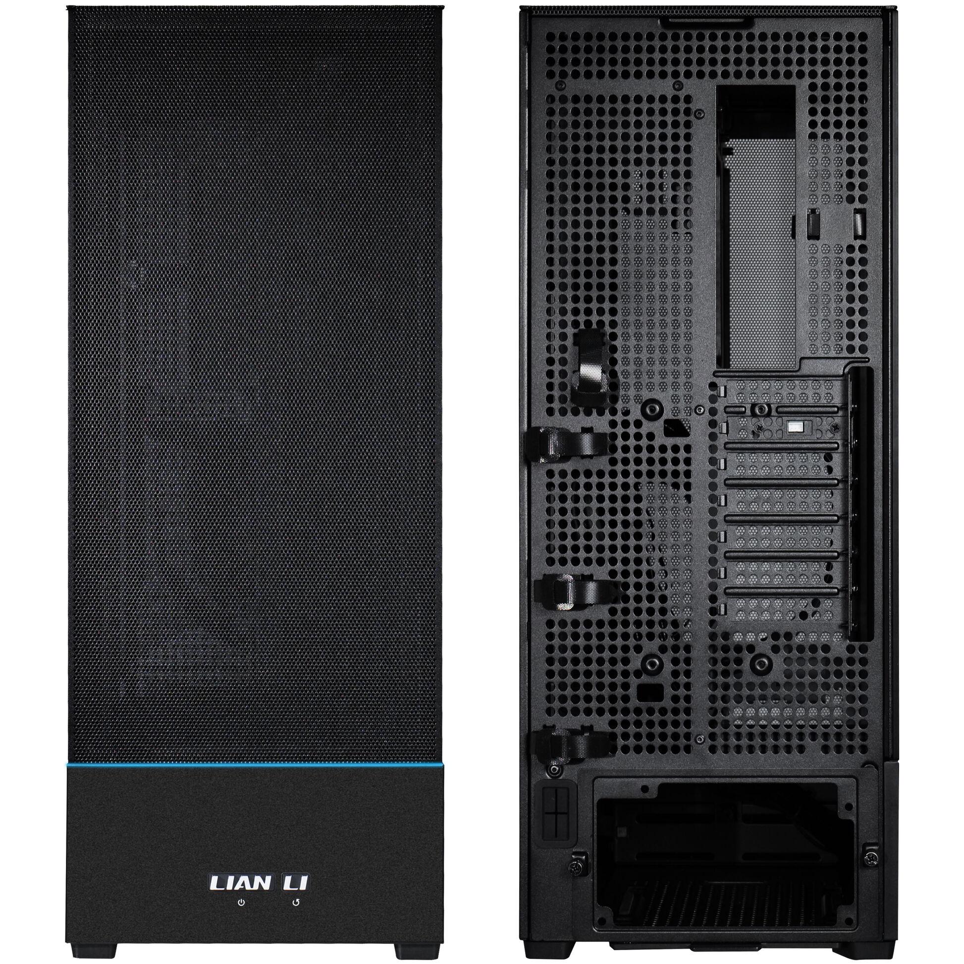 Кутия Lian-Li SUP01X Mid-Tower Tempered Glass Black
