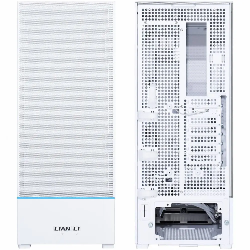 Кутия Lian-Li SUP01W Mid-Tower Tempered Glass White