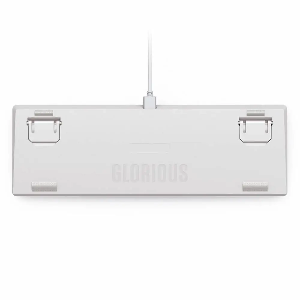 Геймърска механична клавиатура Glorious GMMK 2 White Compact- Fox Switches US-Layout