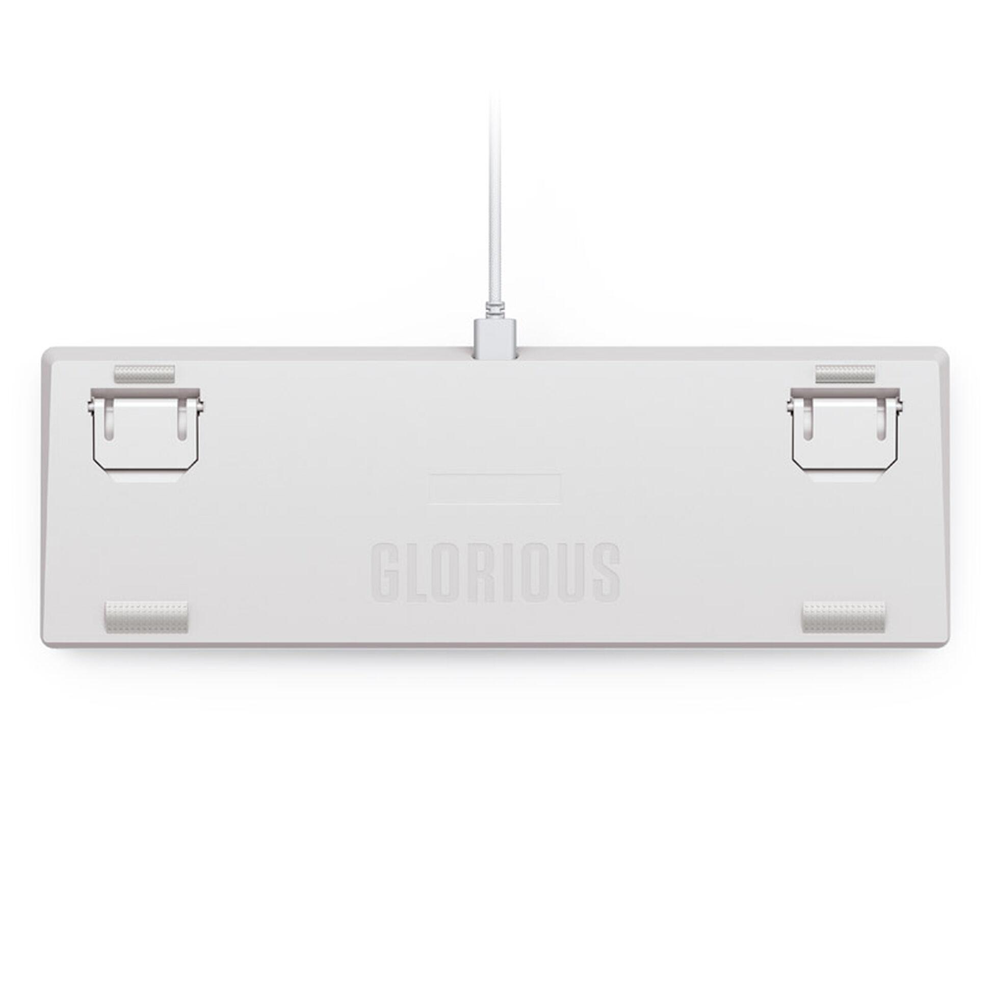 Геймърска механична клавиатура Glorious GMMK 2 White Compact- Fox Switches US-Layout