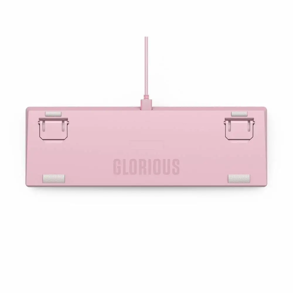 Геймърска механична клавиатура Glorious GMMK 2 Pink Compact- Fox Switches UK-Layout