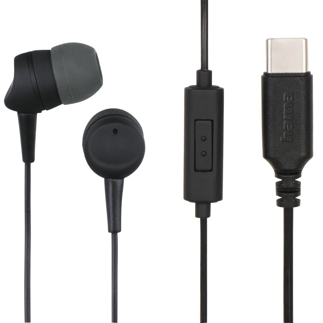 Ακουστικά με μικρόφωνο HAMA Sea II, USB-C, 184192