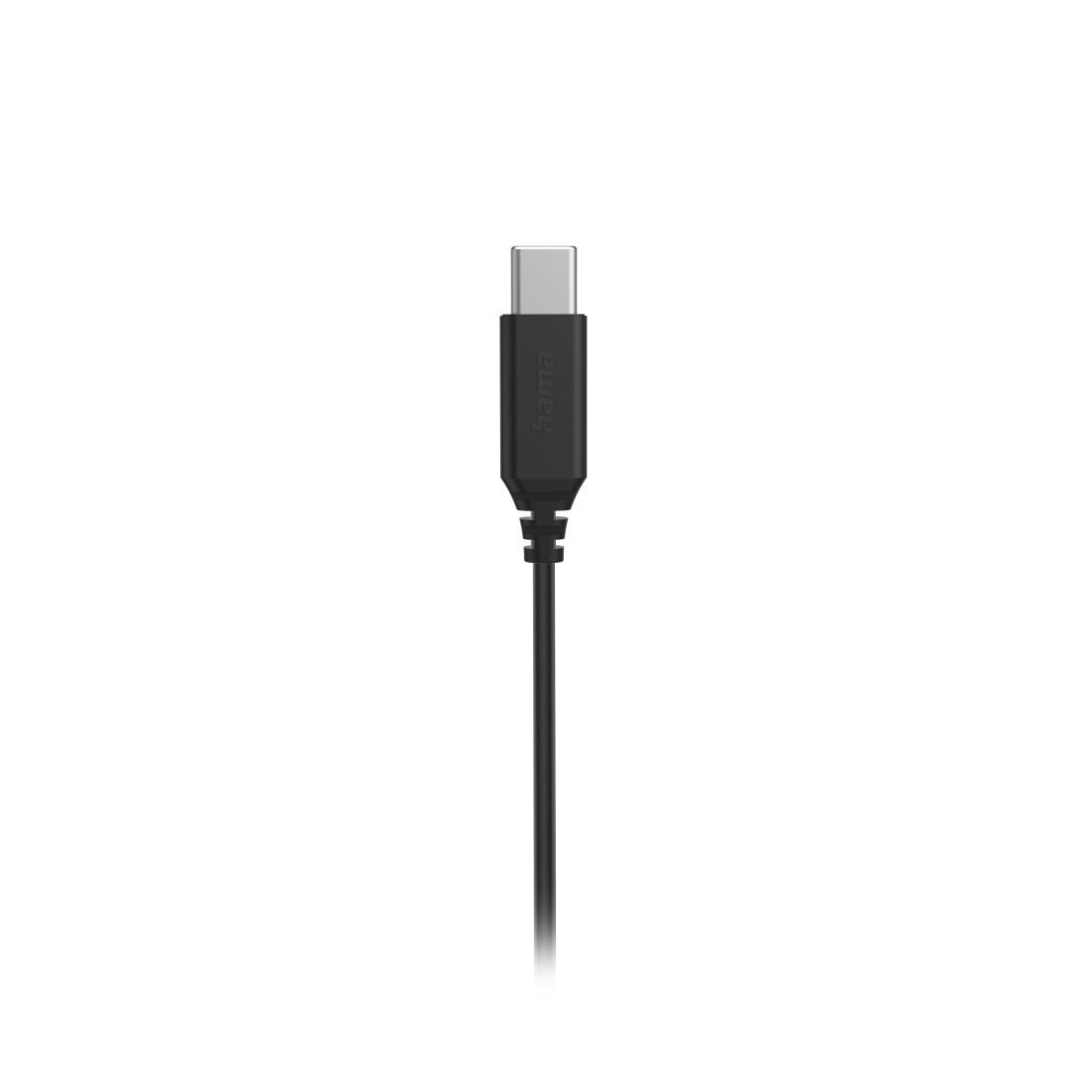 Ακουστικά με μικρόφωνο HAMA Sea II, USB-C, 184192