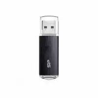 USB памет SILICON POWER Blaze B02, 64GB, USB 3.2 Gen 1, Черен