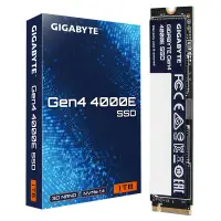 Диск SSD Gigabyte 4000E 1TB М.2 2280 NVMe PCIe 4.0 Gen4 