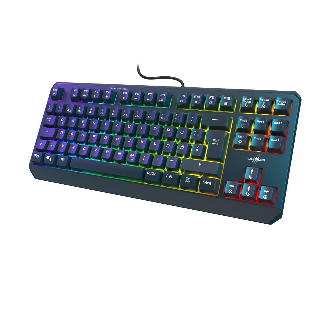 Teclado gamer Hama uRage Exodus 220 TKL RGB