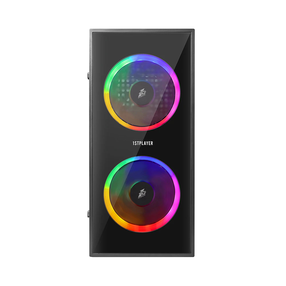 Кутия 1stPlayer X1 RGB Gaming Case mATX 3 Fans included