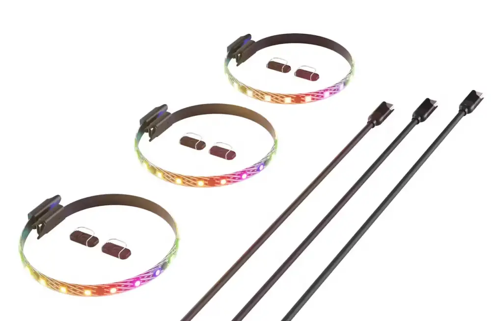 RGB-Streifen-Set HYTE LS10 - 330 mm