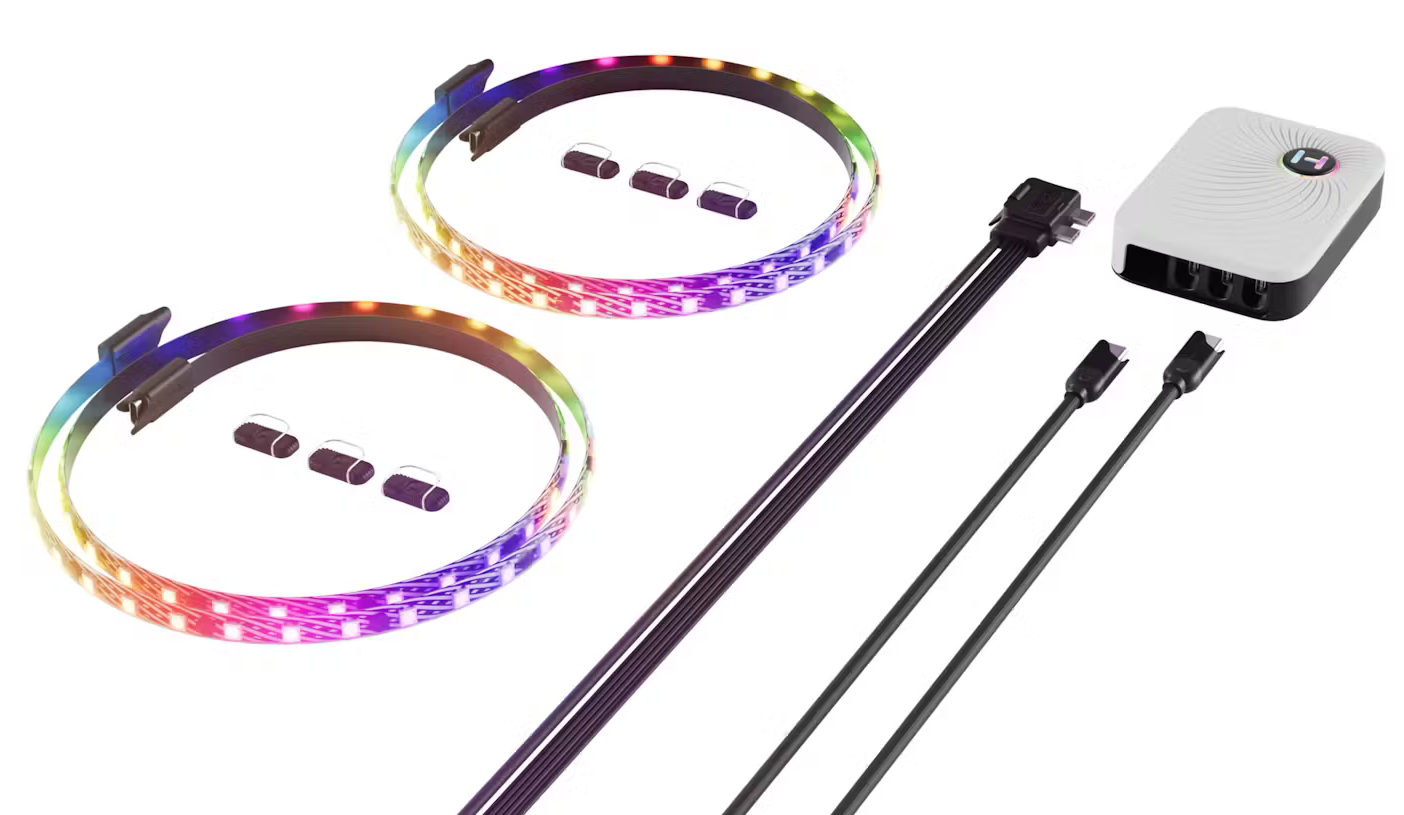 Комплект RGB Лент HYTE LS30 - 330 mm + NP50