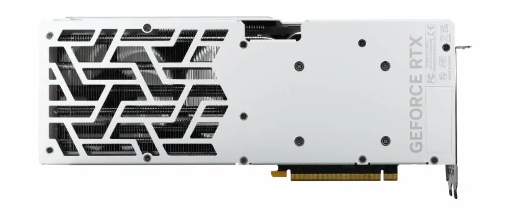 Видео карта Palit GeForce RTX 4070 Ti SUPER GamingPro White OC 16GB GDDR6X - NED47TST19T2-1043W