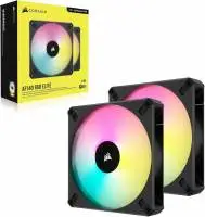 Вентилатори Corsair iCUE AF140 RGB ELITE 140mm PWM Dual Fan Kit - CO-9050156-WW