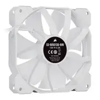 Вентилатори Corsair iCUE SP120 RGB ELITE Performance 120mm White PWM Triple Pack with Lighting Node CORE - CO-9050137-WW