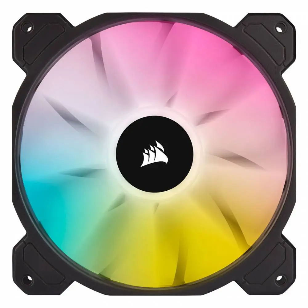 Вентилатори Corsair iCUE SP140 RGB ELITE Performance 140mm PWM Dual Fan Kit with Lighting Node CORE - CO-9050111-WW