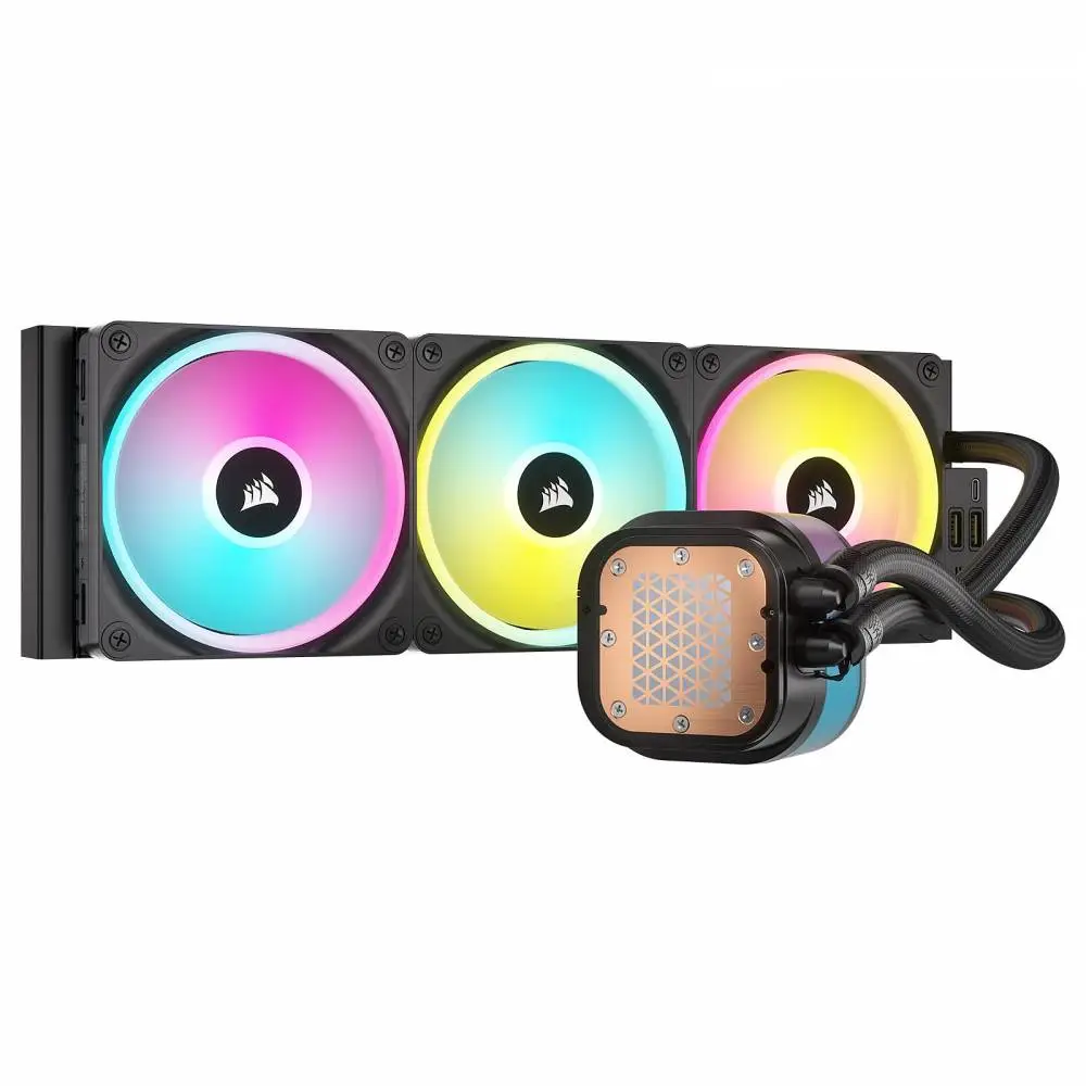 Водно охлаждане за процесор Corsair iCUE LINK H150i LCD Liquid CPU Cooler - CW-9061008-WW