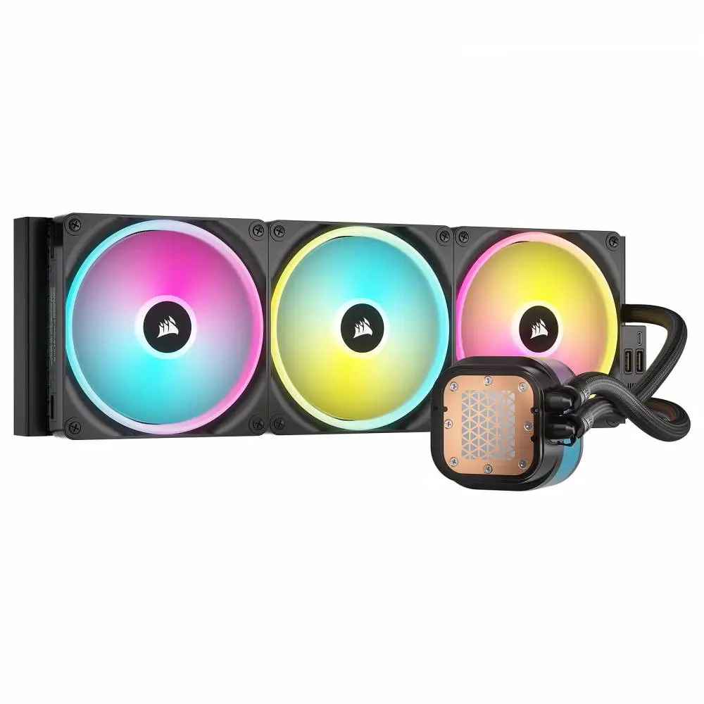 Водно охлаждане за процесор Corsair iCUE LINK H170i LCD Liquid CPU Cooler - CW-9061009-WW