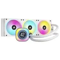 Водно охлаждане за процесор Corsair iCUE LINK H150i LCD Liquid CPU Cooler White - CW-9061010-WW