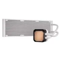 Водно охлаждане за процесор Corsair iCUE H150i ELITE LCD XT Display Liquid CPU Cooler White - CW-9060077-WW