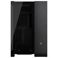 Кутия Corsair 6500X Mid-Tower Dual Chamber PC Case Black/Obsidian Aluminum - CC-9011283-WW