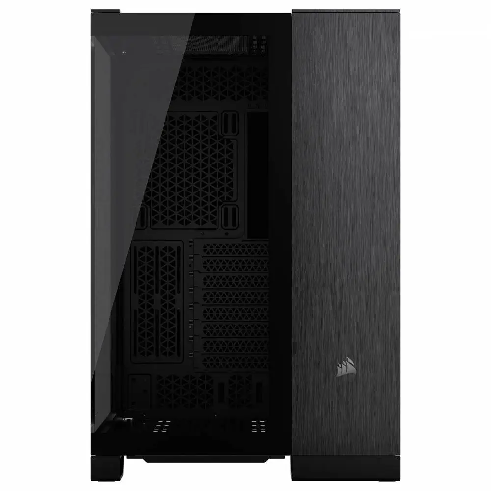 Кутия Corsair 6500X Mid-Tower Dual Chamber PC Case Black/Obsidian Aluminum - CC-9011283-WW
