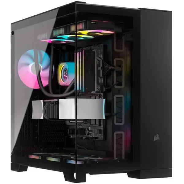 Кутия Corsair 6500X Mid-Tower Dual Chamber PC Case Black - CC-9011257-WW
