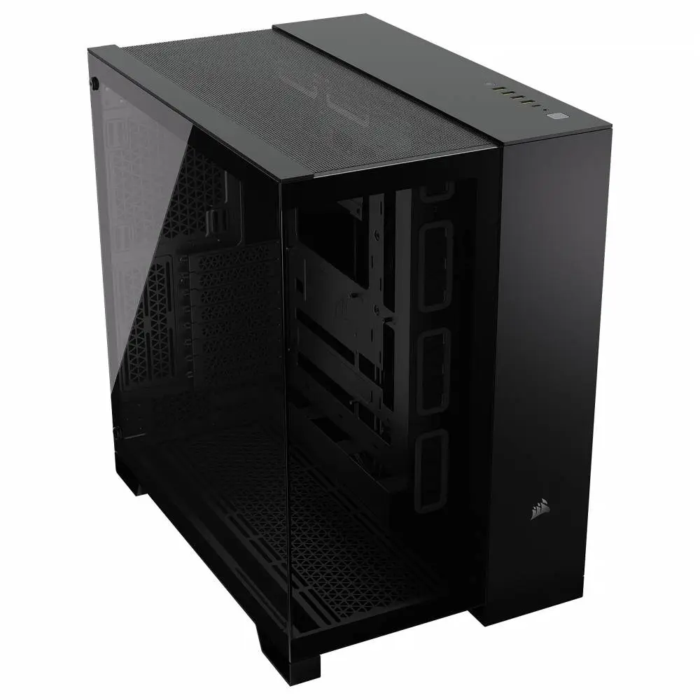 Кутия Corsair 6500X Mid-Tower Dual Chamber PC Case Black - CC-9011257-WW