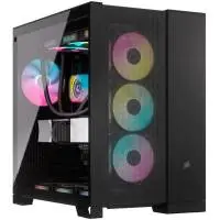 Кутия Corsair 6500D AIRFLOW Mid-Tower Dual Chamber PC Case Black - CC-9011259-WW