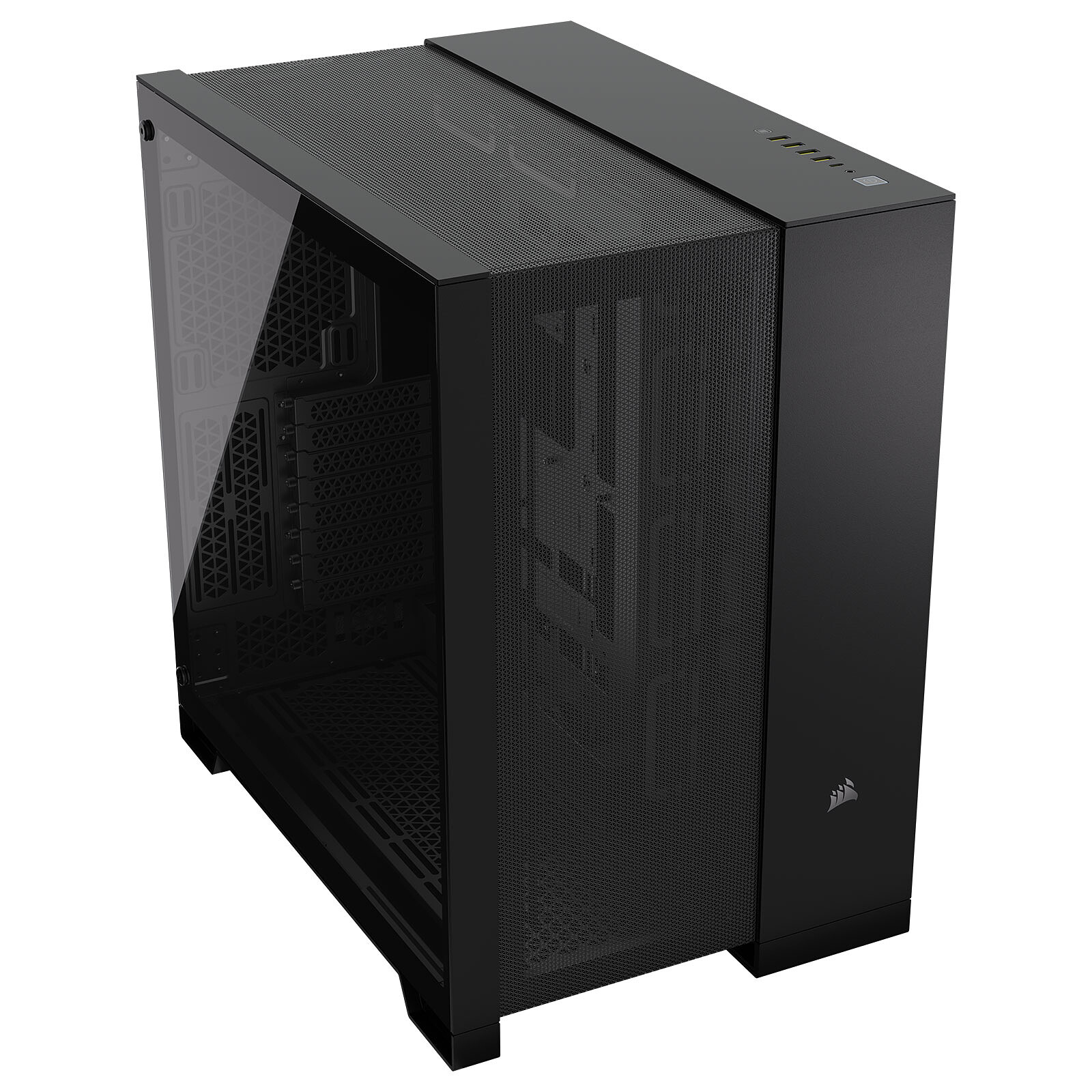 Кутия Corsair 6500D AIRFLOW Mid-Tower Dual Chamber PC Case Black - CC-9011259-WW