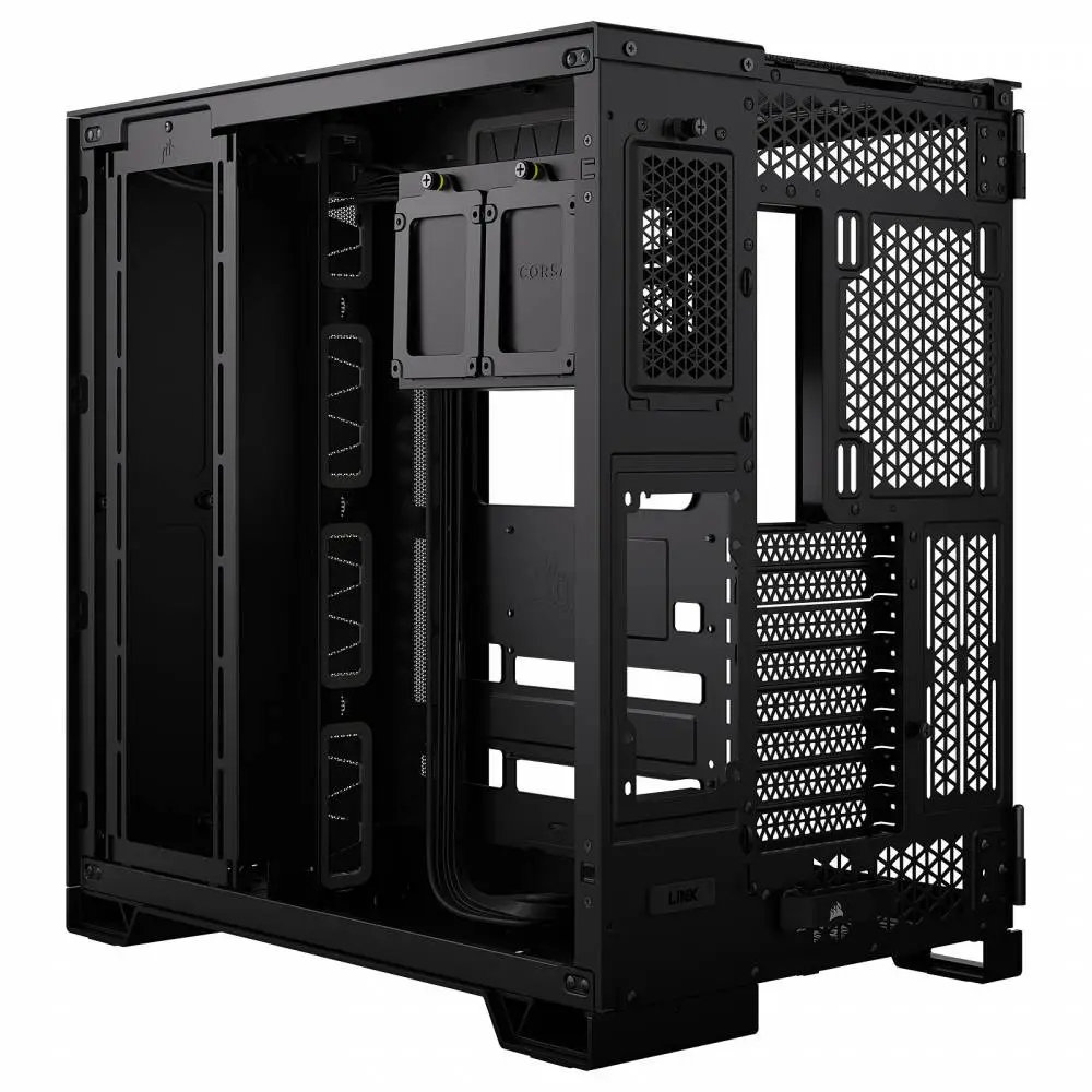 Кутия Corsair 6500D AIRFLOW Mid-Tower Dual Chamber PC Case Black - CC-9011259-WW