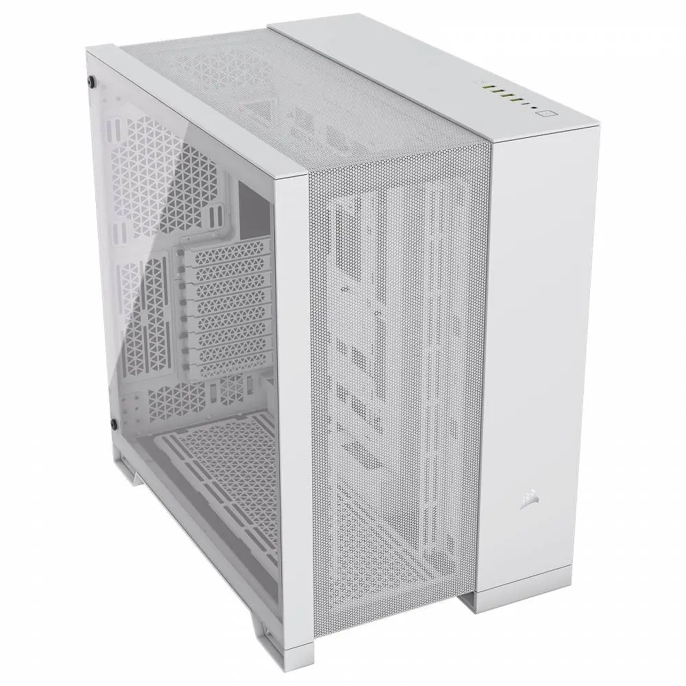 Кутия Corsair 6500D AIRFLOW Mid-Tower Dual Chamber PC Case White - CC-9011260-WW