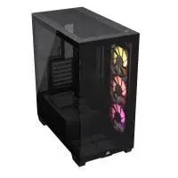 Кутия Corsair 3500X ARGB Mid-Tower PC Case Black - CC-9011278-WW