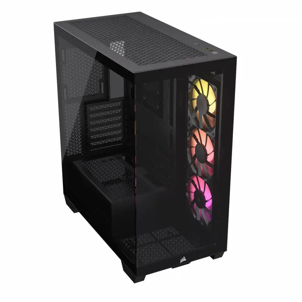 Кутия Corsair 3500X ARGB Mid-Tower PC Case Black - CC-9011278-WW