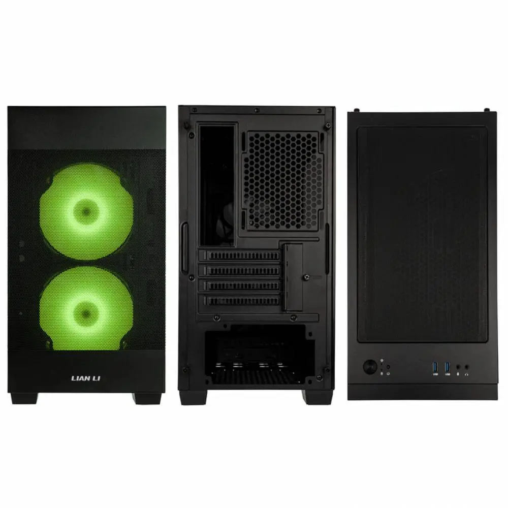 Кутия Lian-Li LANCOOL 205M Mesh Black Micro-Tower Case
