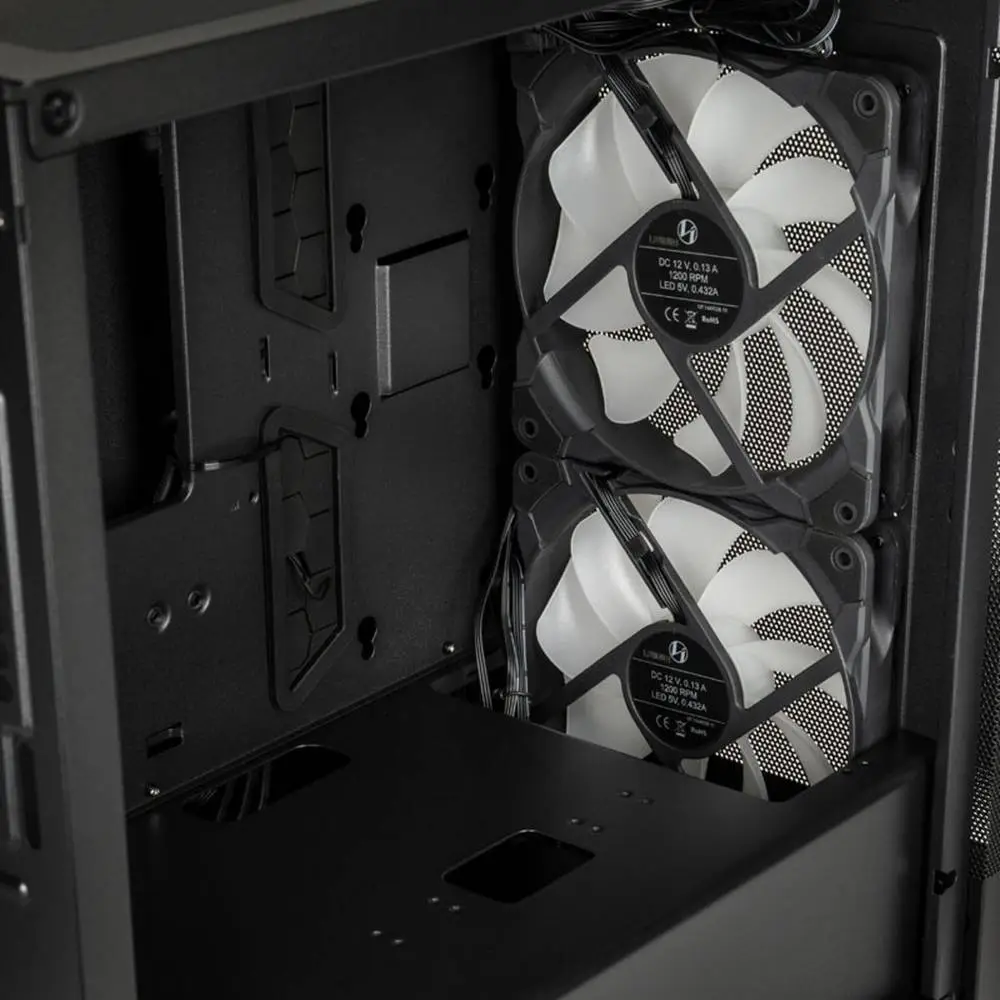 Кутия Lian-Li LANCOOL 205M Mesh Black Micro-Tower Case