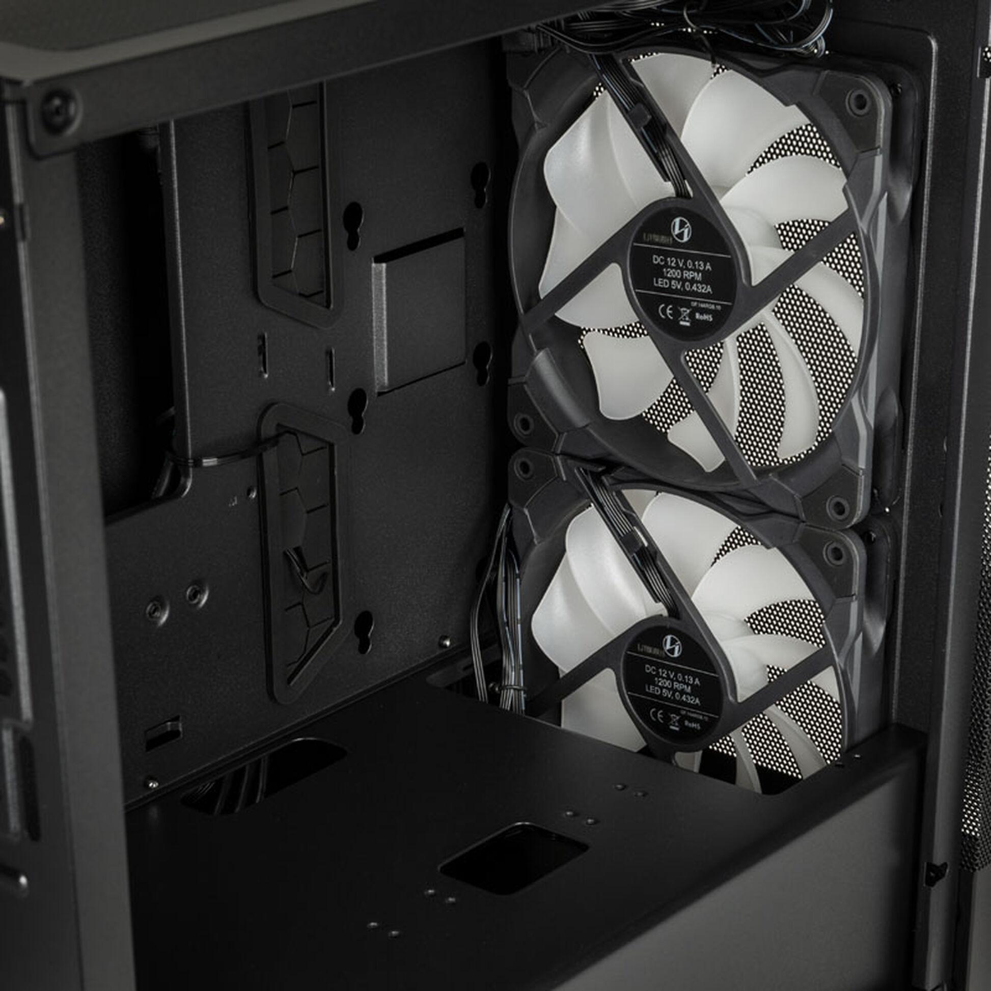 Кутия Lian-Li LANCOOL 205M Mesh Black Micro-Tower Case