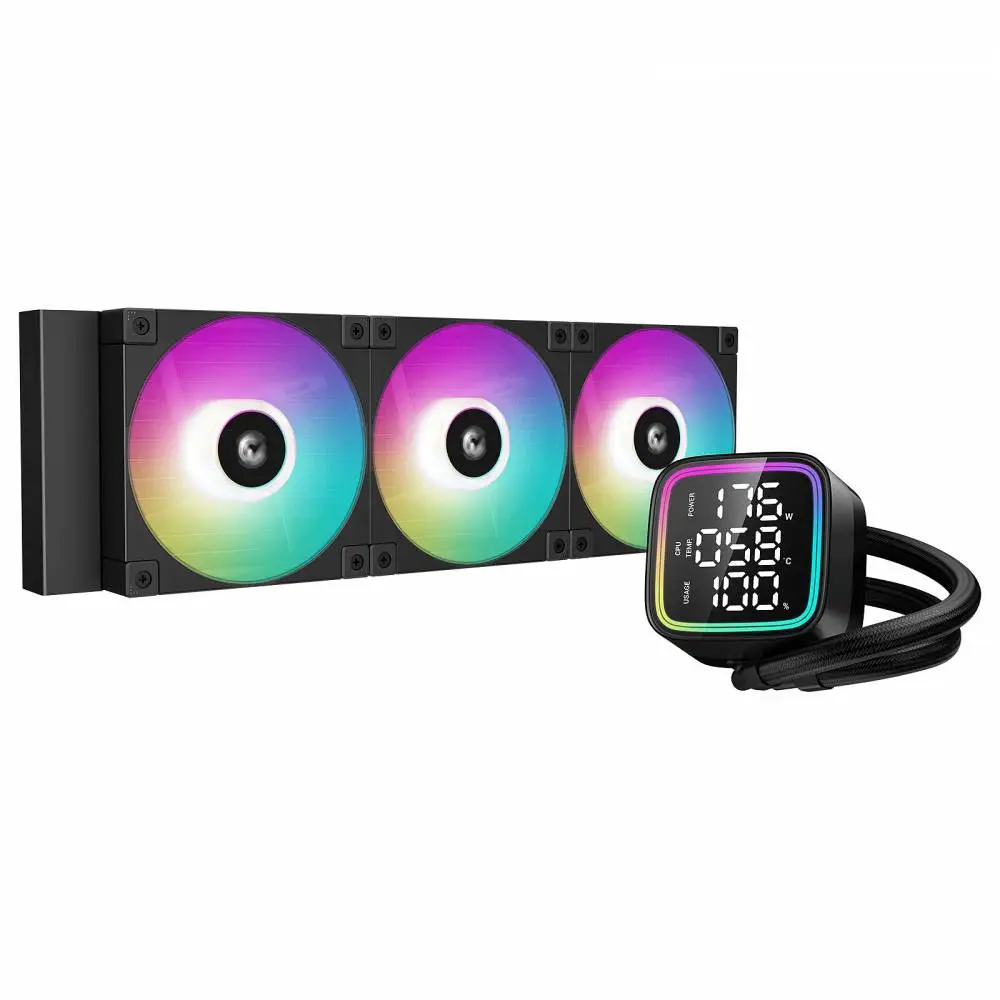 Raffreddamento a liquido per processore DeepCool LD360 ARGB Black 360mm