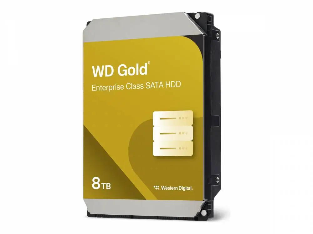 Твърд диск WD Gold 8TB 3.5" 7200rpm 256MB cache SATA 6Gb/s - WD8005FRYZ