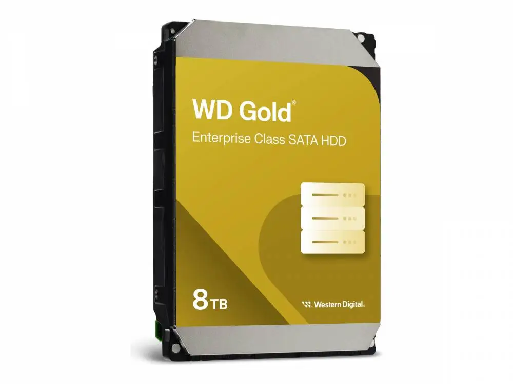 Твърд диск WD Gold 8TB 3.5" 7200rpm 256MB cache SATA 6Gb/s - WD8005FRYZ