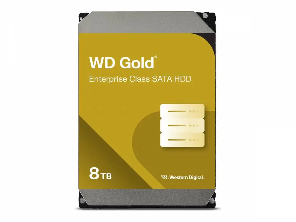 Твърд диск WD Gold 8TB 3.5" 7200rpm 256MB cache SATA 6Gb/s - WD8005FRYZ