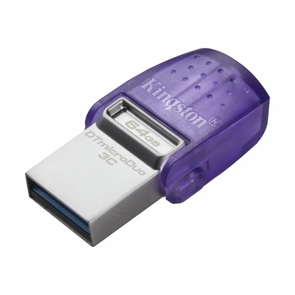 USB памет Kingston DataTraveler microDuo 3C USB 256GB Dual interface USB Type-C and Type-A - DTDUO3CG3/256GB