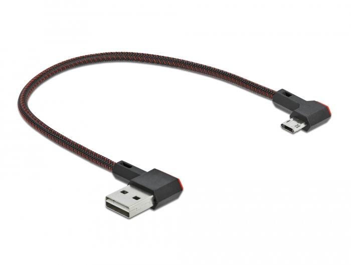 Καλώδιο DeLock, EASY-USB 2.0 Type-A αρσενικό - EASY-USB Micro-B αρσενικό