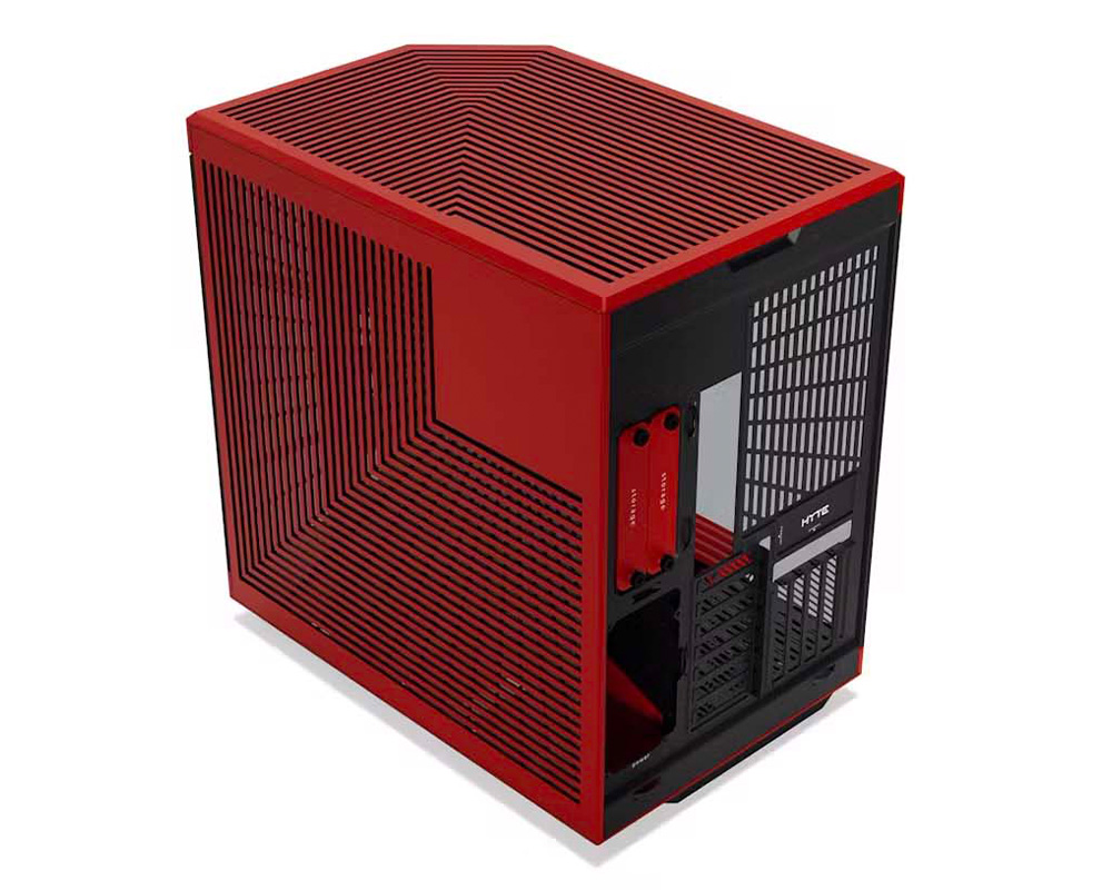 Кутия HYTE Y70 Tempered Glass Black/Red