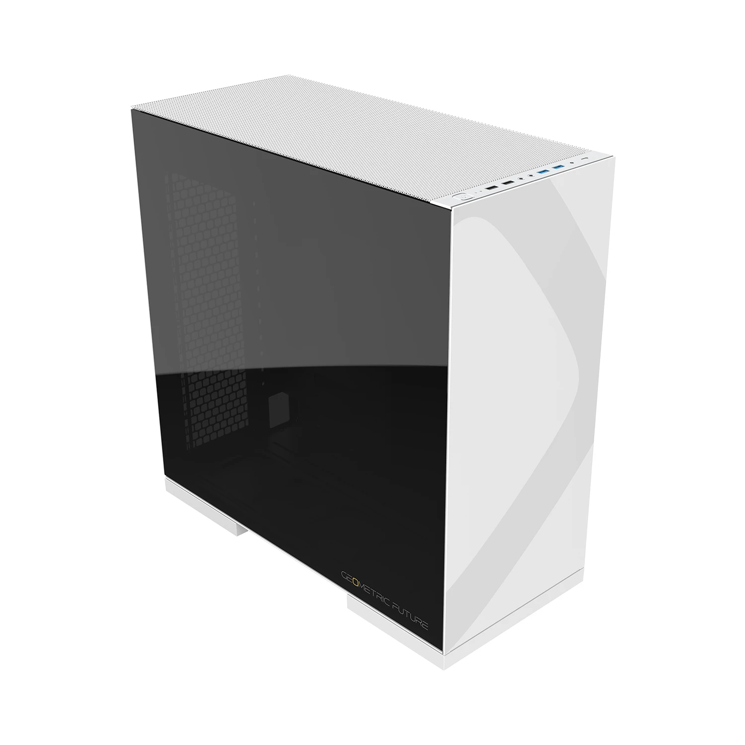 Кутия Geometric Future Model 8 Lohan White Case EATX